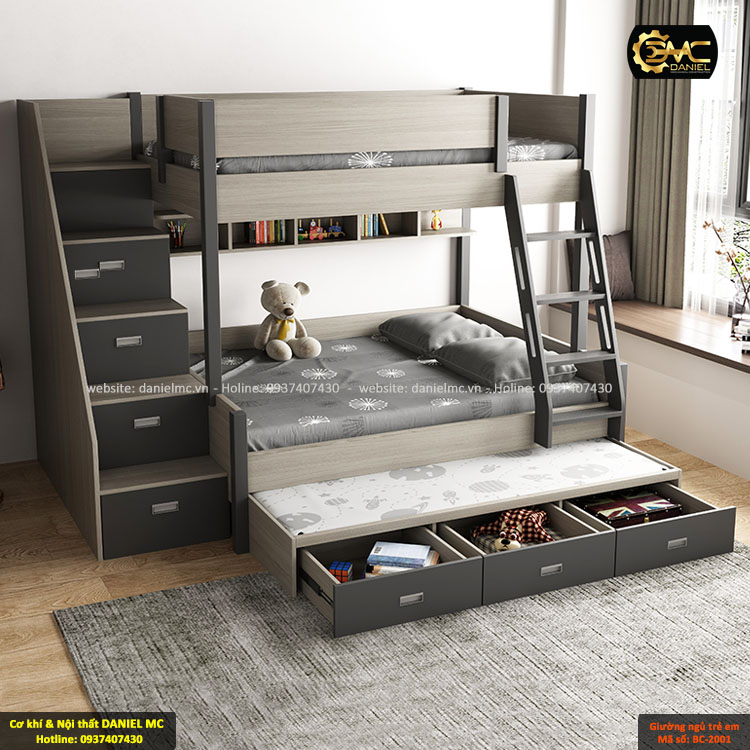 Giường ngủ trẻ em BC-2001 Giường ngủ trẻ em BC-2001