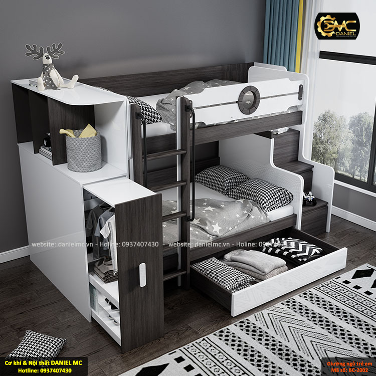 Giường ngủ trẻ em BC-2002 Giường ngủ trẻ em BC-2002