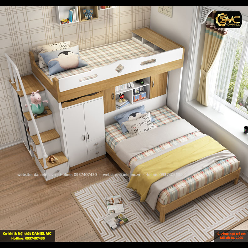 Giường ngủ trẻ em BC-2005 Giường ngủ trẻ em BC-2005