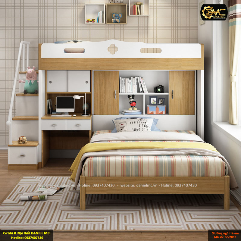 Giường ngủ trẻ em BC-2005 Giường ngủ trẻ em BC-2005