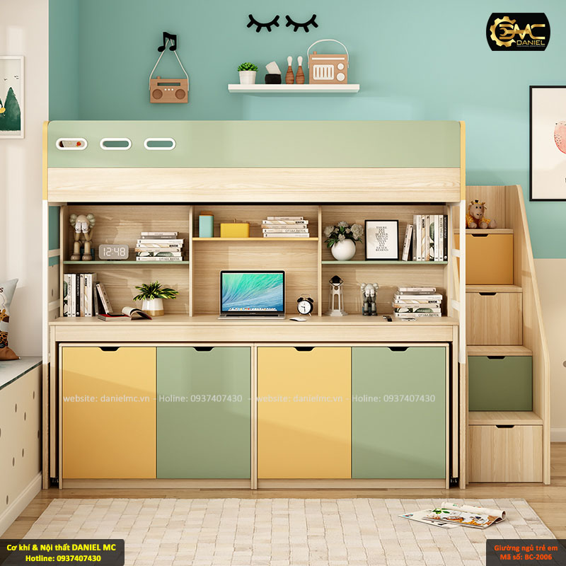 Giường ngủ trẻ em BC-2006 Giường ngủ trẻ em BC-2006