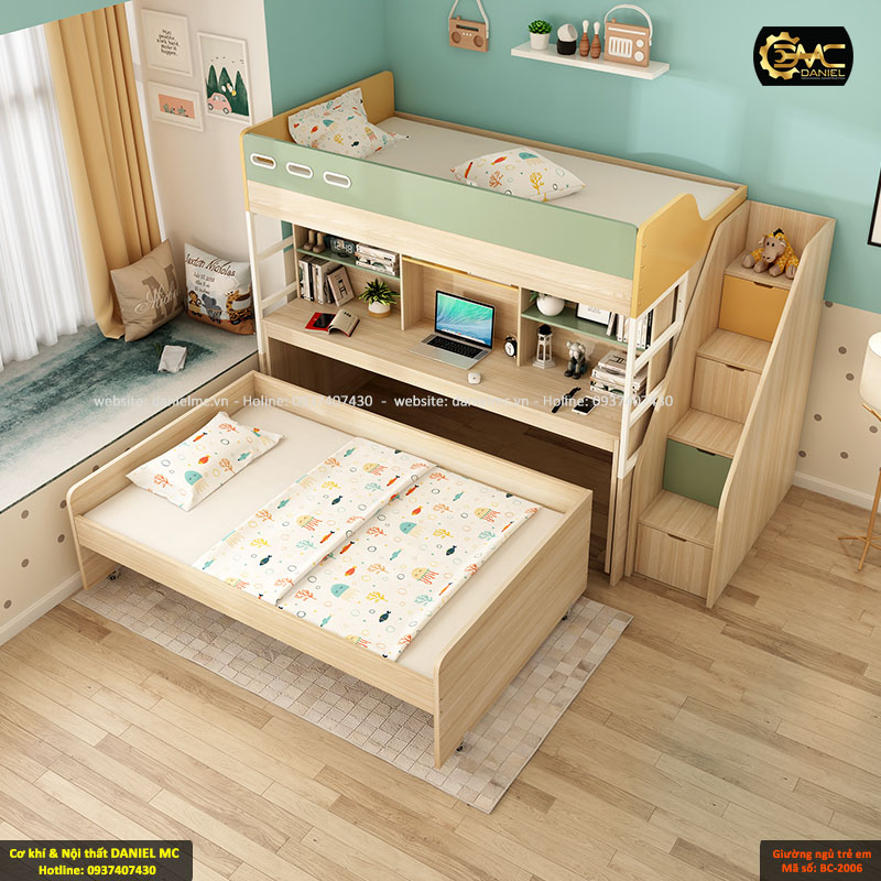 Giường ngủ trẻ em BC-2006 Giường ngủ trẻ em BC-2006