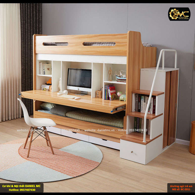 Giường ngủ trẻ em BC-2011 Giường ngủ trẻ em BC-2011