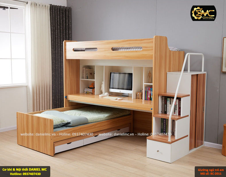 Giường ngủ trẻ em BC-2011 Giường ngủ trẻ em BC-2011