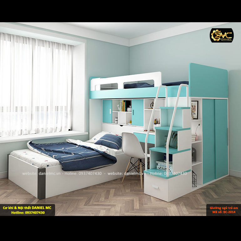Giường ngủ trẻ em BC-2014 Giường ngủ trẻ em BC-2014