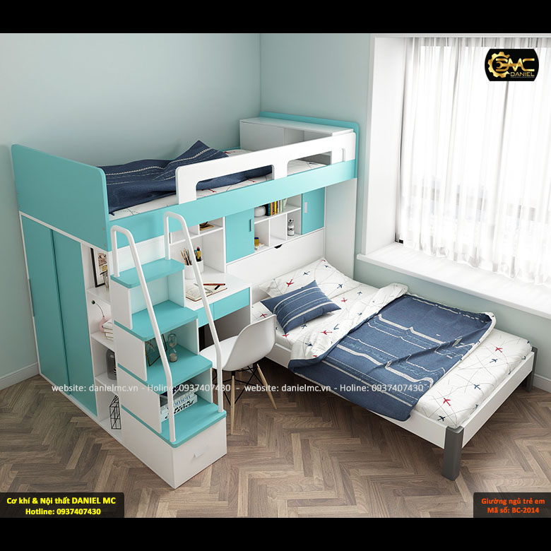 Giường ngủ trẻ em BC-2014 Giường ngủ trẻ em BC-2014