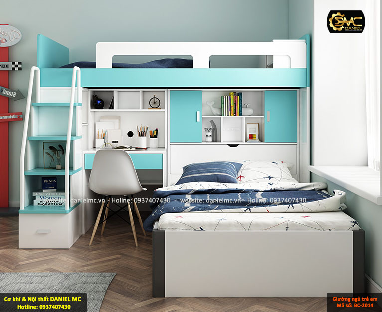 Giường ngủ trẻ em BC-2014 Giường ngủ trẻ em BC-2014