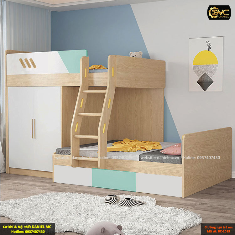 Giường ngủ trẻ em BC-2019 Giường ngủ trẻ em BC-2019