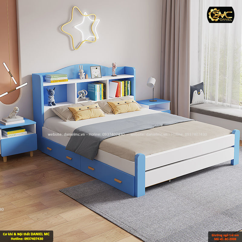 Giường ngủ trẻ em BC-2008 Giường ngủ trẻ em BC-2008