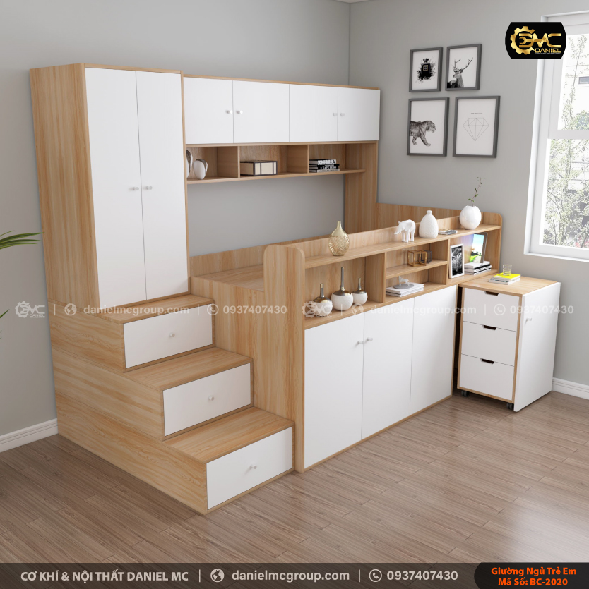 Giường ngủ trẻ em BC-2020 Giường ngủ trẻ em BC-2020