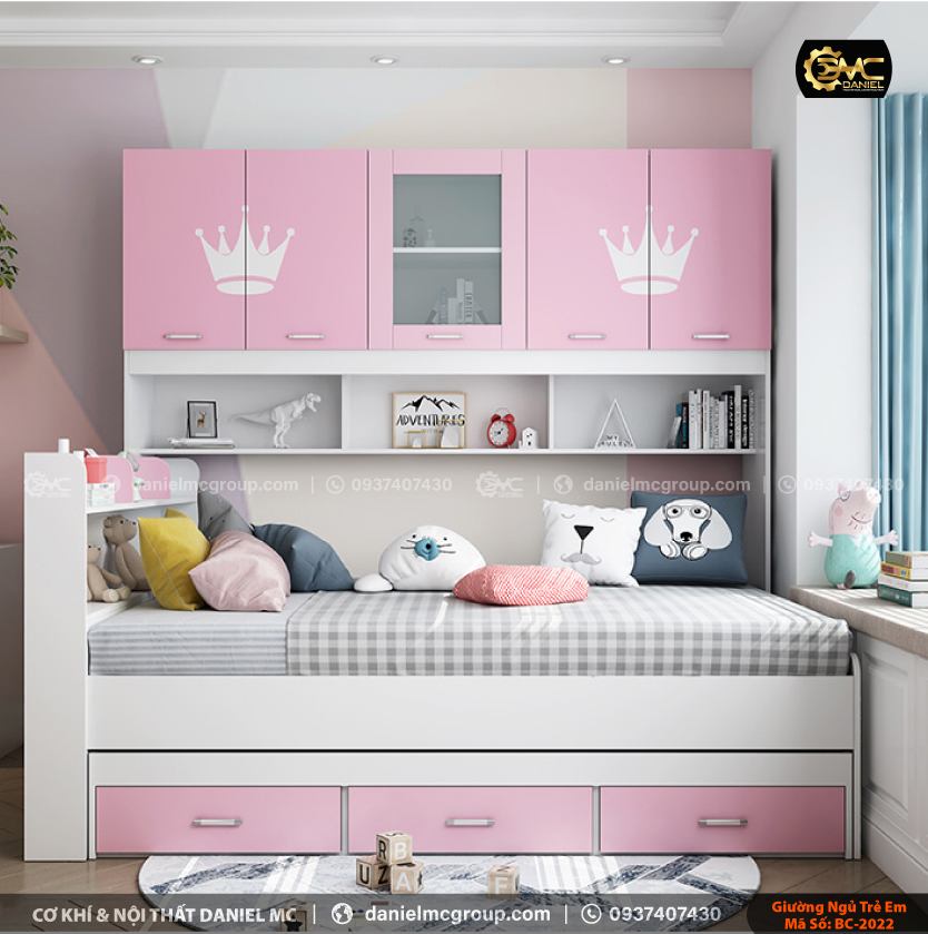 Giường ngủ trẻ em BC-2022 Giường ngủ trẻ em BC-2022