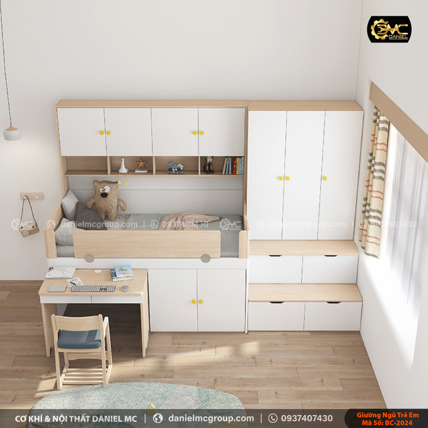 Giường ngủ trẻ em BC-2024 Giường ngủ trẻ em BC-2024