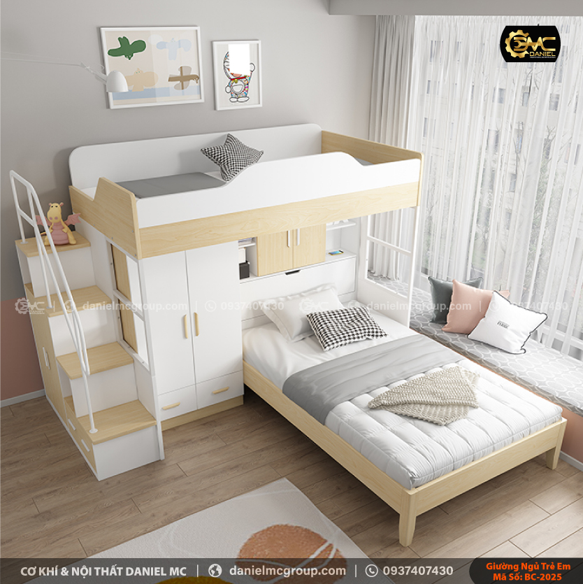 Giường ngủ trẻ em BC-2025 Giường ngủ trẻ em BC-2025