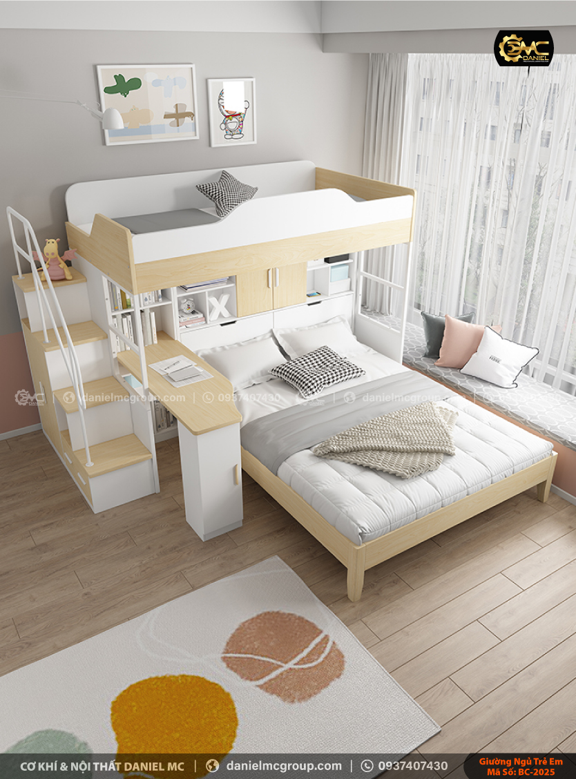 Giường ngủ trẻ em BC-2025 Giường ngủ trẻ em BC-2025