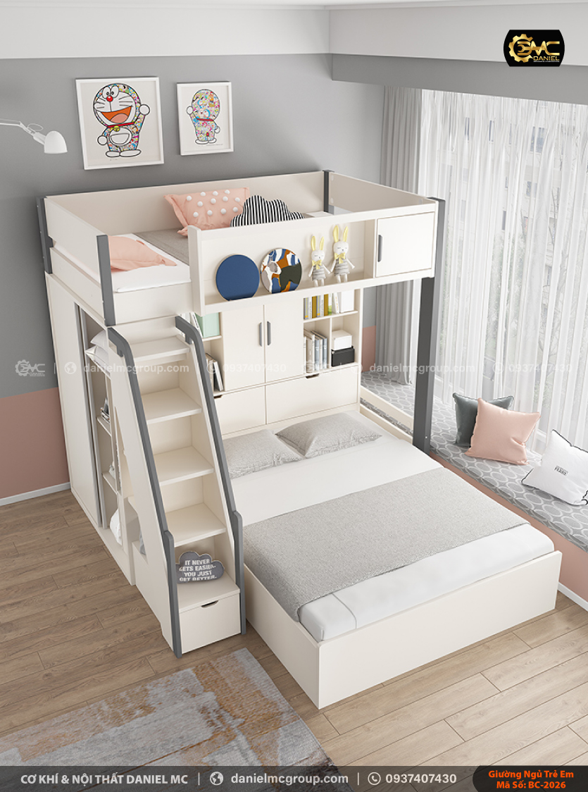 Giường ngủ trẻ em BC-2026 Giường ngủ trẻ em BC-2026