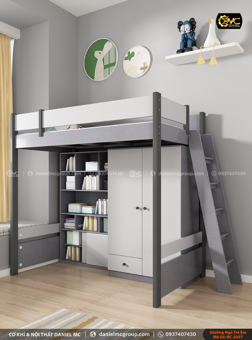 Giường ngủ trẻ em BC-2027 Giường ngủ trẻ em BC-2027