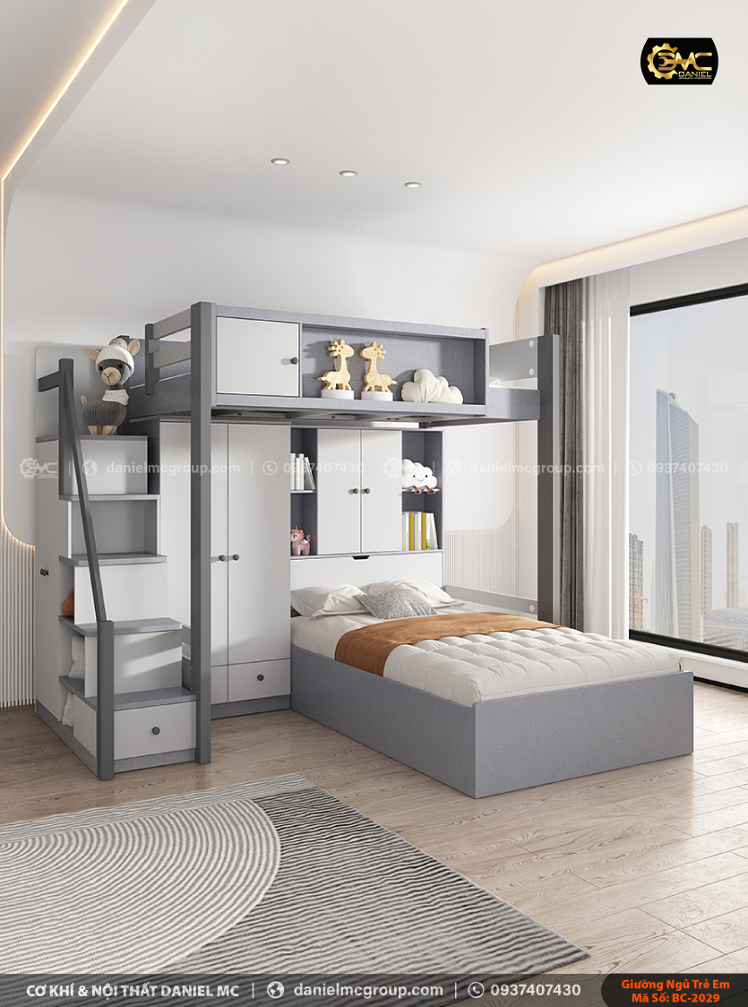 Giường ngủ trẻ em BC-2029 Giường ngủ trẻ em BC-2029
