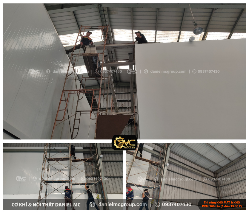 Thiết kế thi công KHO MÁT nhiệt độ từ -20 đến -30 độ C; thi công KHO ĐỆM nhiệt độ từ 5 đến 15 độ C. Thiết kế thi công KHO MÁT nhiệt độ từ -20 đến -30 độ C; thi công KHO ĐỆM nhiệt độ từ 5 đến 15 độ C.