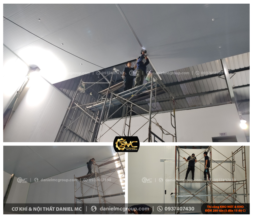 Thiết kế thi công KHO MÁT nhiệt độ từ -20 đến -30 độ C; thi công KHO ĐỆM nhiệt độ từ 5 đến 15 độ C. Thiết kế thi công KHO MÁT nhiệt độ từ -20 đến -30 độ C; thi công KHO ĐỆM nhiệt độ từ 5 đến 15 độ C.