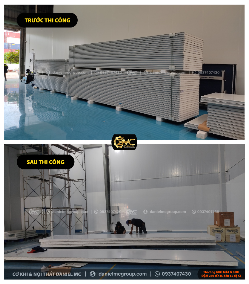 Thiết kế thi công KHO MÁT nhiệt độ từ -20 đến -30 độ C; thi công KHO ĐỆM nhiệt độ từ 5 đến 15 độ C. Thiết kế thi công KHO MÁT nhiệt độ từ -20 đến -30 độ C; thi công KHO ĐỆM nhiệt độ từ 5 đến 15 độ C.