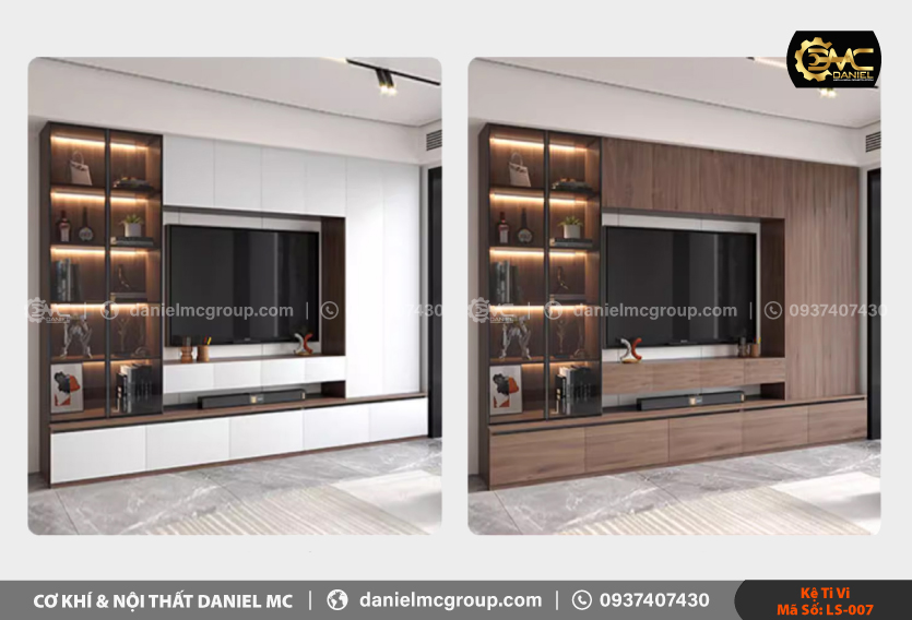 Tủ ti vi LS-007 Tủ ti vi LS-007