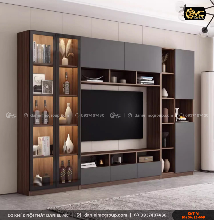 Tủ ti vi LS-009 Tủ ti vi LS-009