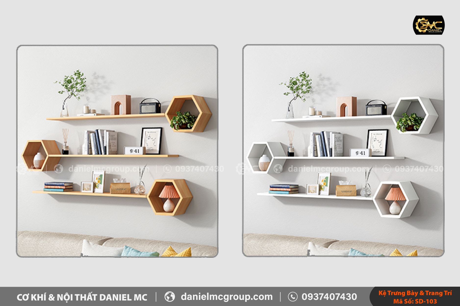 Kệ trang trí SD-103 Kệ trang trí SD-103