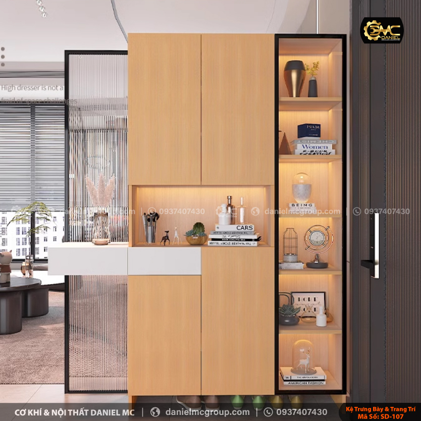 Tủ trang trí SD-107 Tủ trang trí SD-107