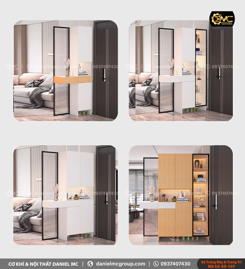 Tủ trang trí SD-107 Tủ trang trí SD-107