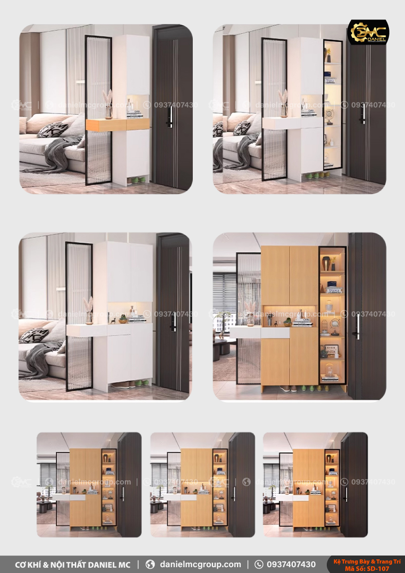 Tủ trang trí SD-107 Tủ trang trí SD-107