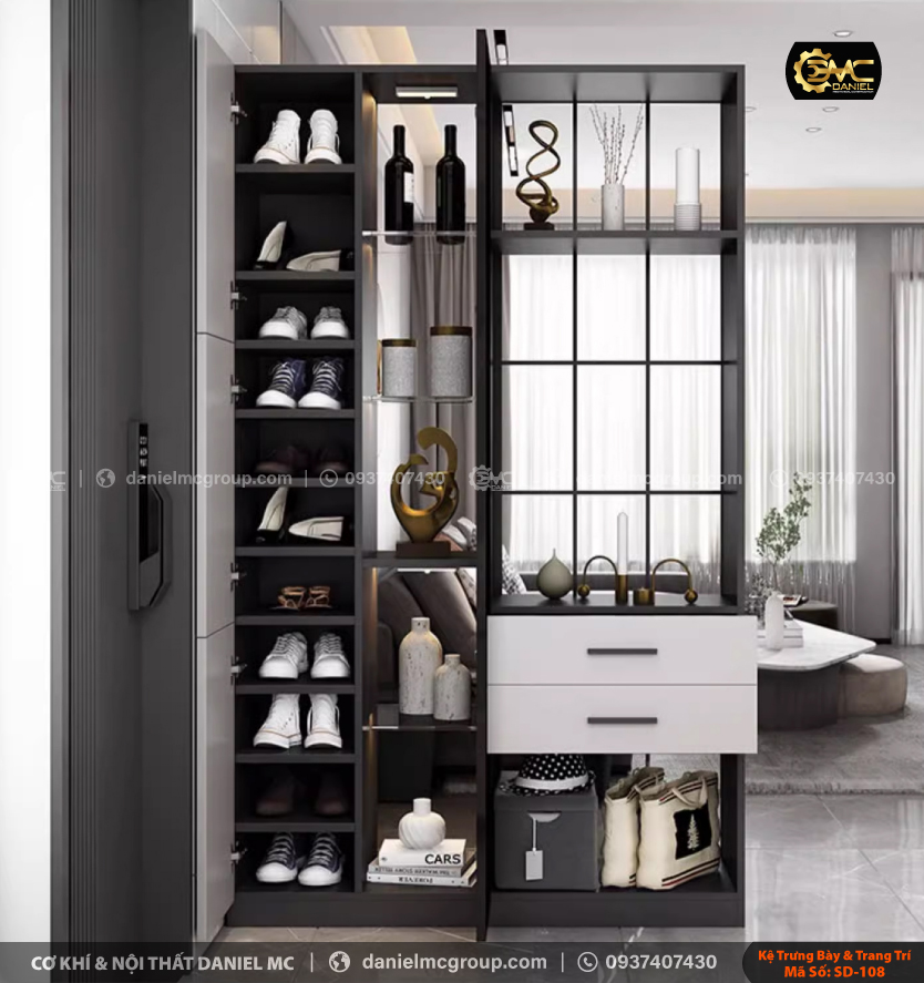 Tủ trang trí SD-108 Tủ trang trí SD-108