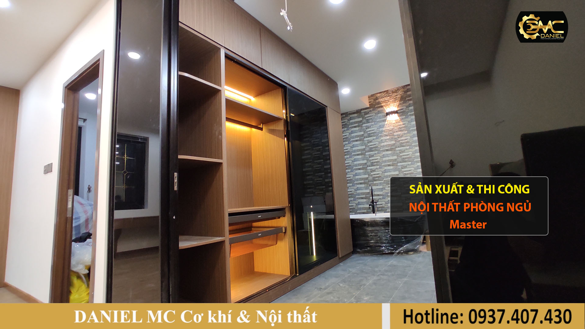 Bàn giao phòng ngủ Master, thiết kế và thi công nội thất phòng ngủ trọn gói - Tân Phú HCM Bàn giao phòng ngủ Master, thiết kế và thi công nội thất phòng ngủ trọn gói - Tân Phú HCM