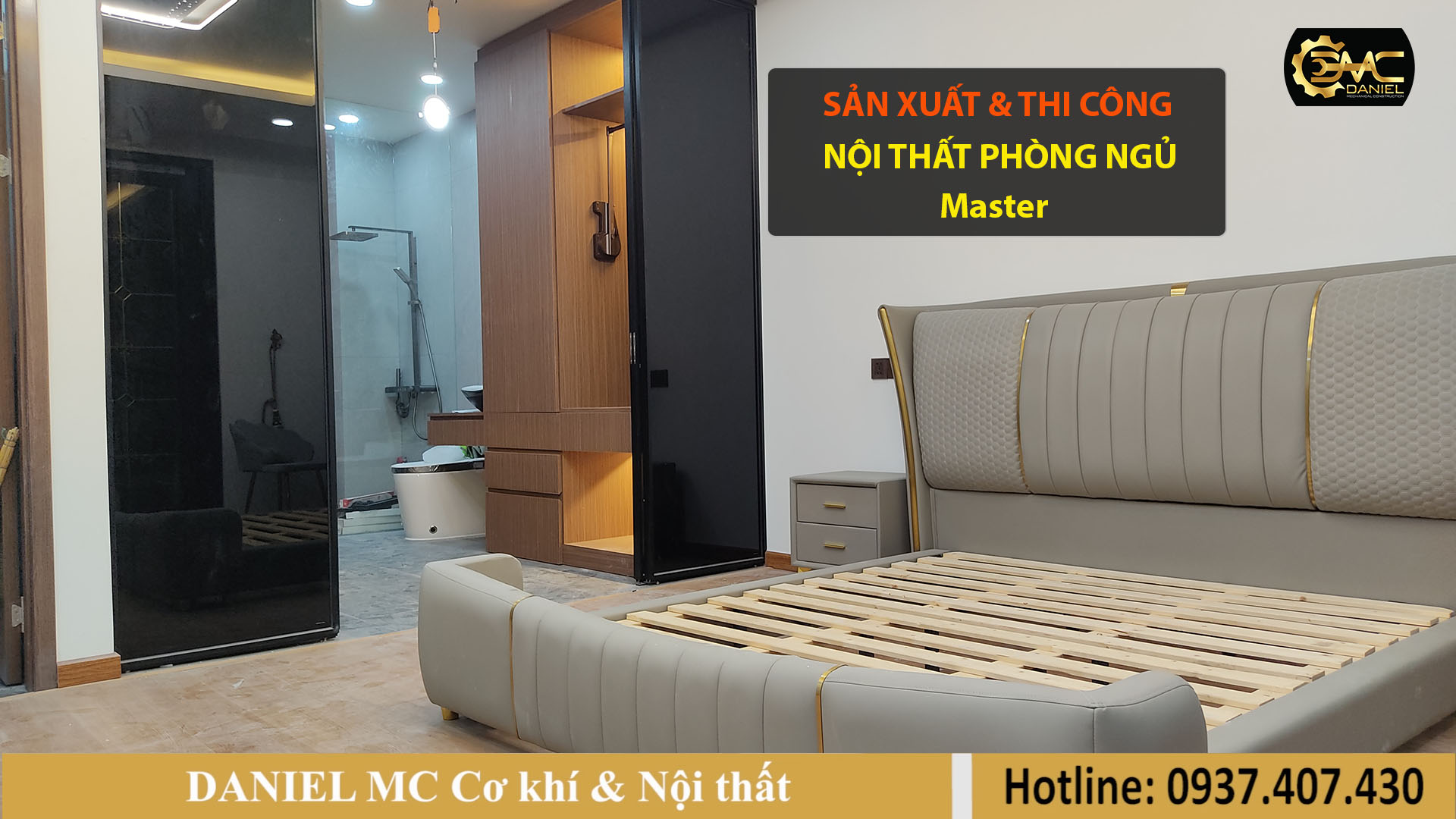 Bàn giao phòng ngủ Master, thiết kế và thi công nội thất phòng ngủ trọn gói - Tân Phú HCM Bàn giao phòng ngủ Master, thiết kế và thi công nội thất phòng ngủ trọn gói - Tân Phú HCM