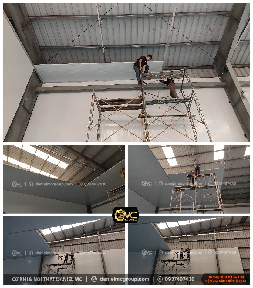Thiết kế thi công KHO MÁT nhiệt độ từ -20 đến -30 độ C; thi công KHO ĐỆM nhiệt độ từ 5 đến 15 độ C. Thiết kế thi công KHO MÁT nhiệt độ từ -20 đến -30 độ C; thi công KHO ĐỆM nhiệt độ từ 5 đến 15 độ C.
