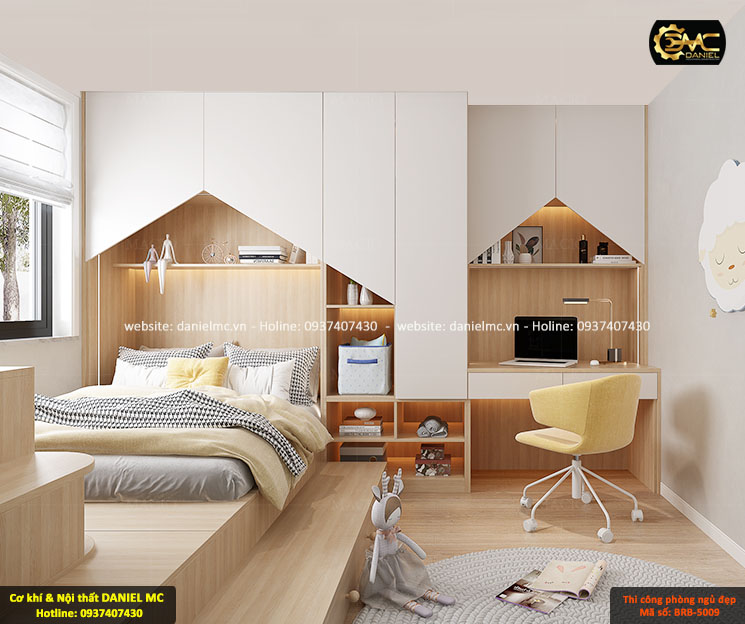 Phòng ngủ đẹp BRB-5009 Phòng ngủ đẹp BRB-5009