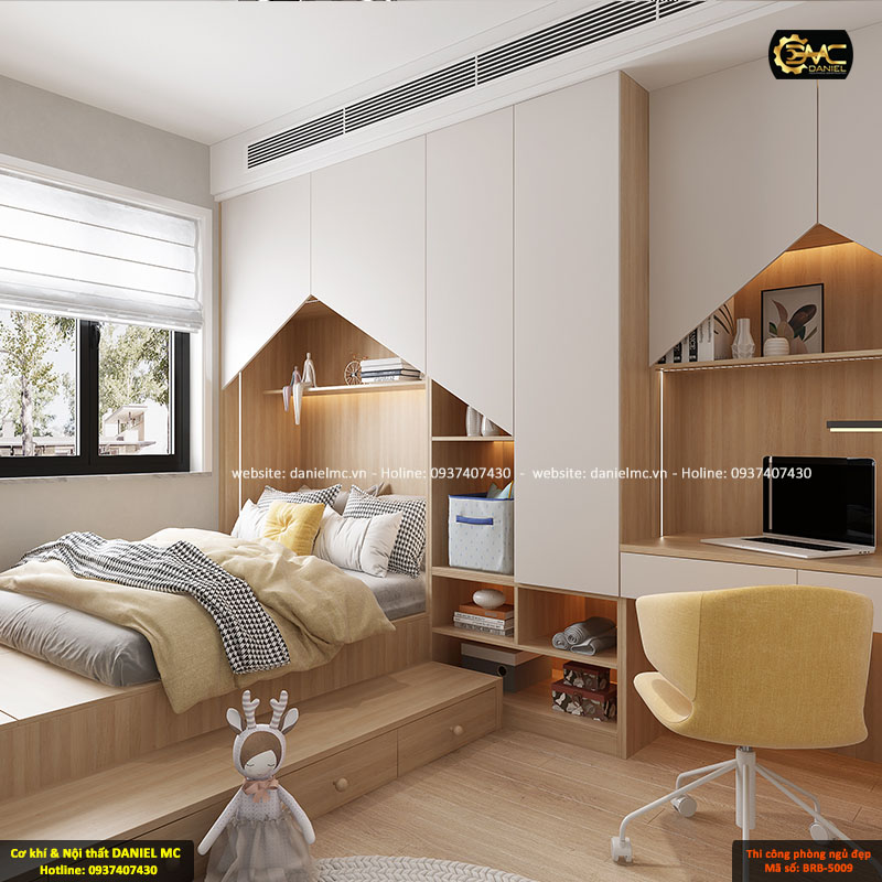 Phòng ngủ đẹp BRB-5009 Phòng ngủ đẹp BRB-5009