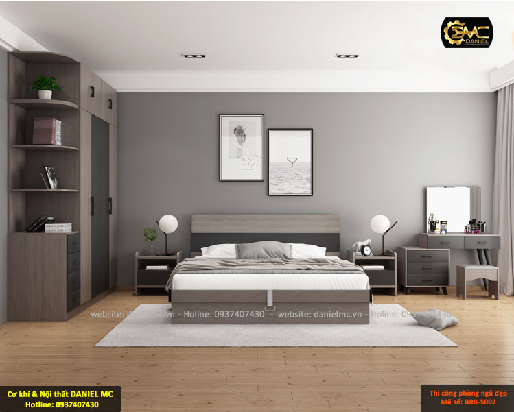 Phòng ngủ đẹp BRB-5002 Phòng ngủ đẹp BRB-5002