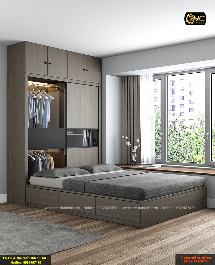 Phòng ngủ đẹp BRB-5003 Phòng ngủ đẹp BRB-5003