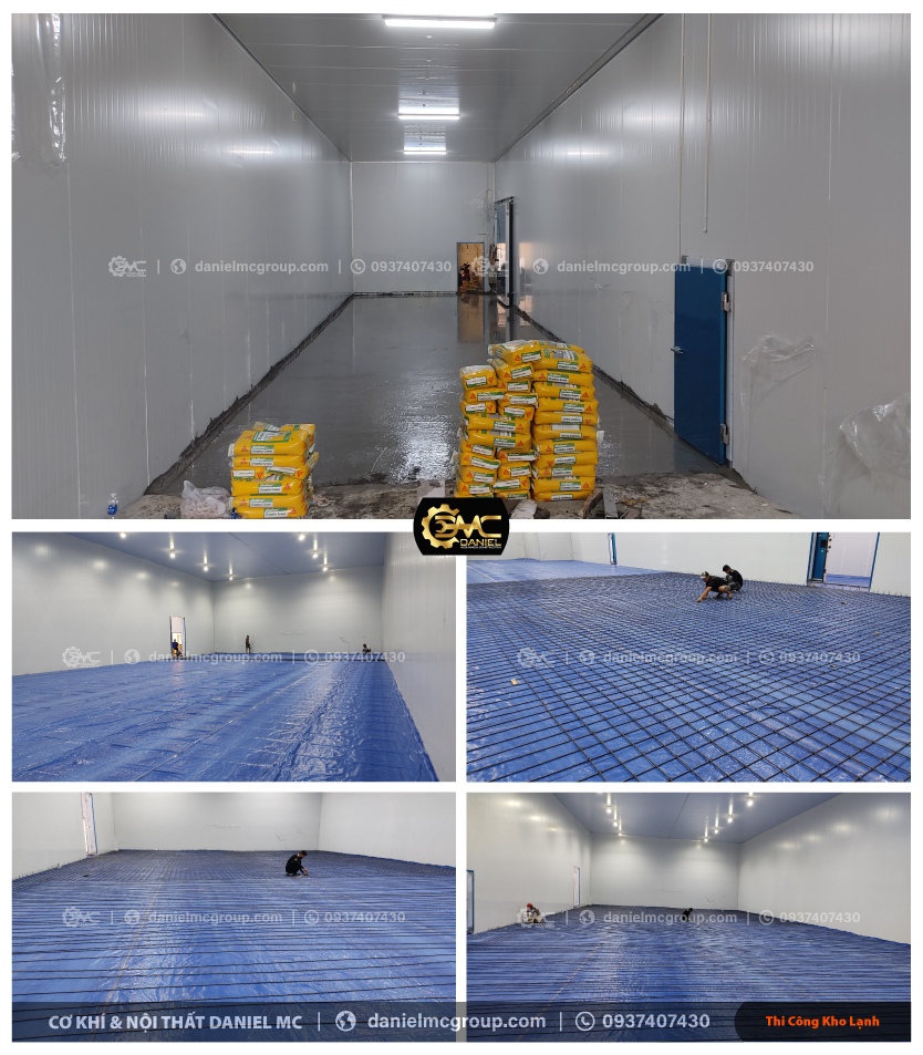 Thiết kế thi công kho lạnh 700 tấn, nhiệt độ -18 đến -25 độ C Thiết kế thi công kho lạnh 700 tấn, nhiệt độ -18 đến -25 độ C