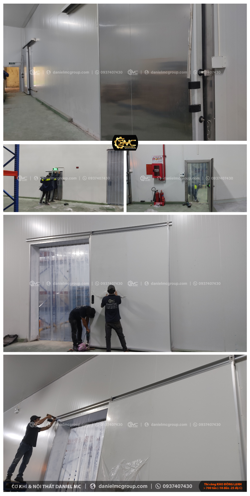 Thiết kế thi công kho lạnh 700 tấn, nhiệt độ -18 đến -25 độ C Thiết kế thi công kho lạnh 700 tấn, nhiệt độ -18 đến -25 độ C