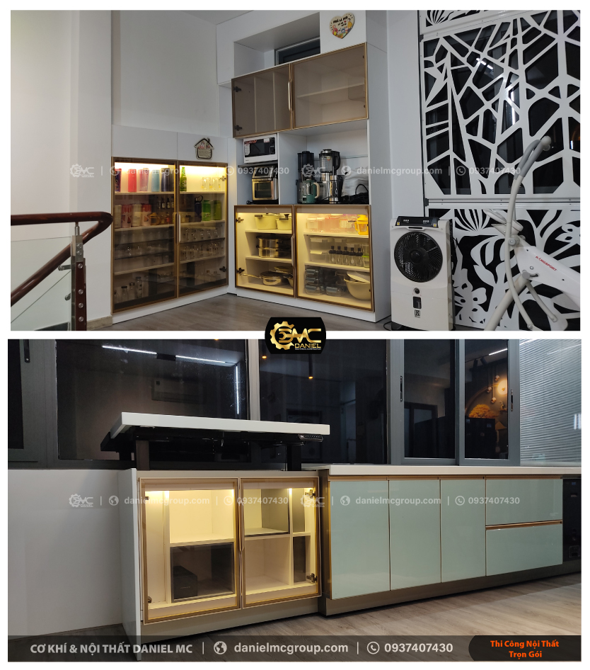 Sản xuất tủ bếp nhôm, phụ kiện tủ bếp thông minh hiện đại - Phú Nhuận HCM Sản xuất tủ bếp nhôm, phụ kiện tủ bếp thông minh hiện đại - Phú Nhuận HCM