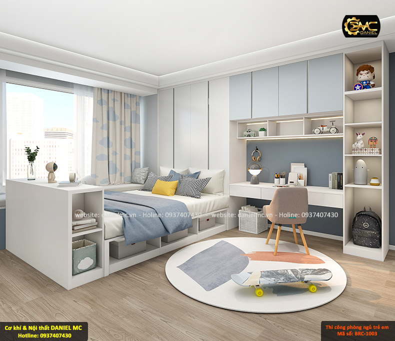 Phòng ngủ trẻ em BRC-1003 Phòng ngủ trẻ em BRC-1003