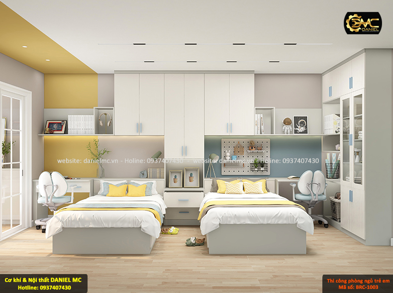 Phòng ngủ trẻ em BRC-1003 Phòng ngủ trẻ em BRC-1003
