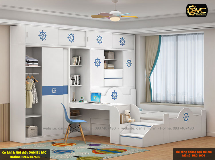 Phòng ngủ trẻ em BRC-1004 Phòng ngủ trẻ em BRC-1004
