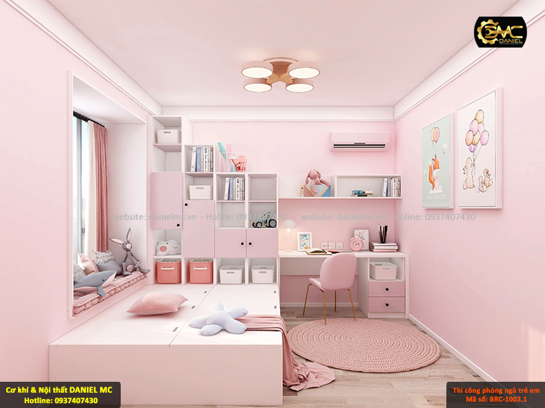 Phòng ngủ trẻ em BRC-1002 Phòng ngủ trẻ em BRC-1002