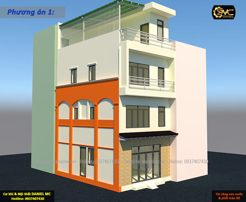 Thi công chống thấm và sơn nước nhà Anh Bảo - Phú Nhuận Thi công chống thấm và sơn nước nhà Anh Bảo - Phú Nhuận