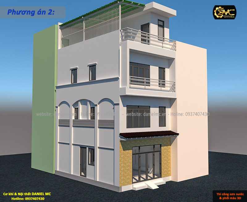 Thi công chống thấm và sơn nước nhà Anh Bảo - Phú Nhuận Thi công chống thấm và sơn nước nhà Anh Bảo - Phú Nhuận