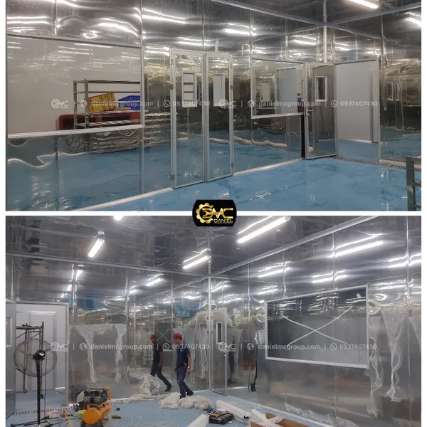 Thi công Tủ đông gió 350kg/3.5 giờ, nhiệt độ -46 độ C