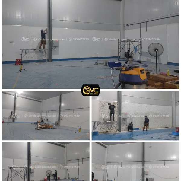 Thi công Tủ đông gió 350kg/3.5 giờ, nhiệt độ -46 độ C