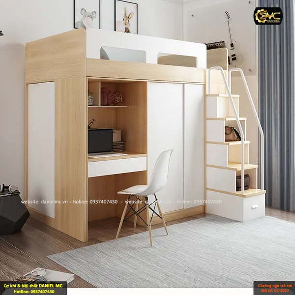Giường ngủ trẻ em BC-2017